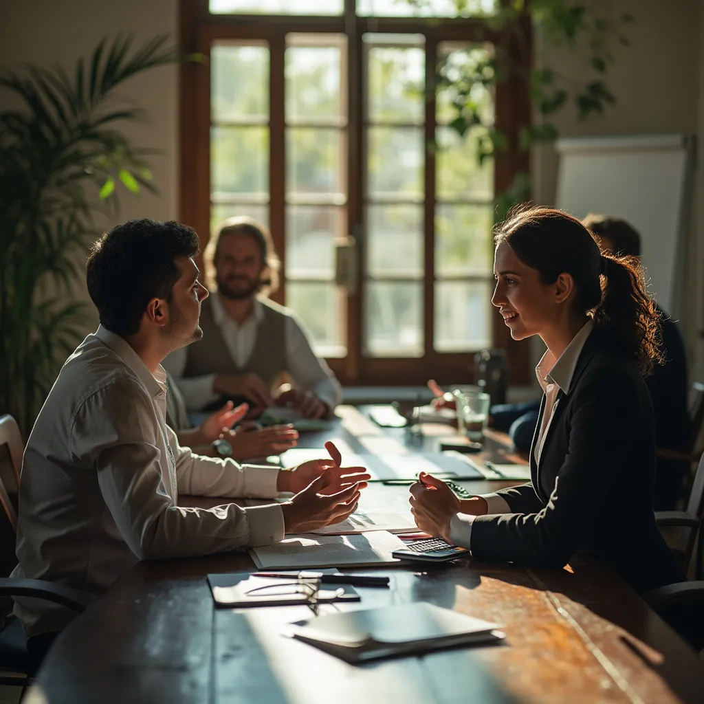 Consultor trabajando uno a uno con empresario mexicano