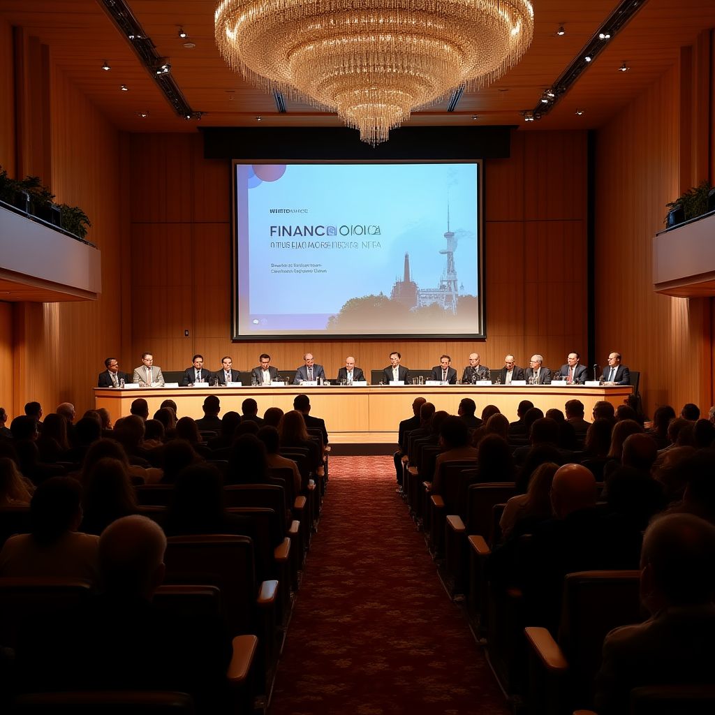Conferencia sobre mercados financieros en Buenos Aires