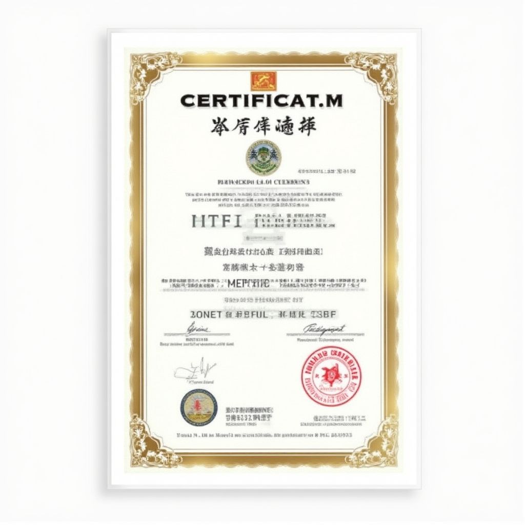 Certificación internacional de calidad